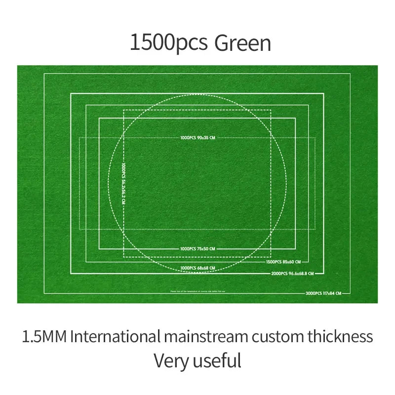 PuzzleMate™ Roll-Up Felt Mat – Portable Puzzle Storage for up to 3000 Pieces