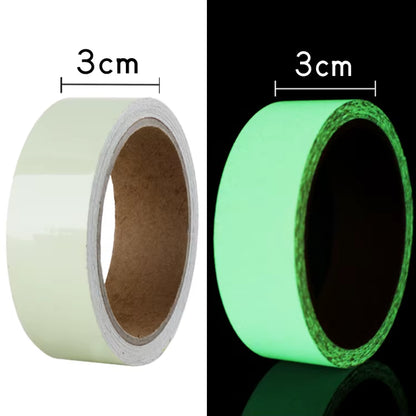 Luminous Fluorescent Night Self-Adhesive Glow in the Dark Sticker Tape Safety Security Home Decoration Warning Adhesive Tape