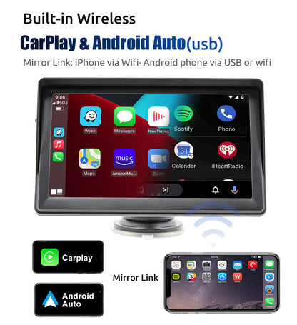 Apple Carplay and Android Auto Smart 7" screen