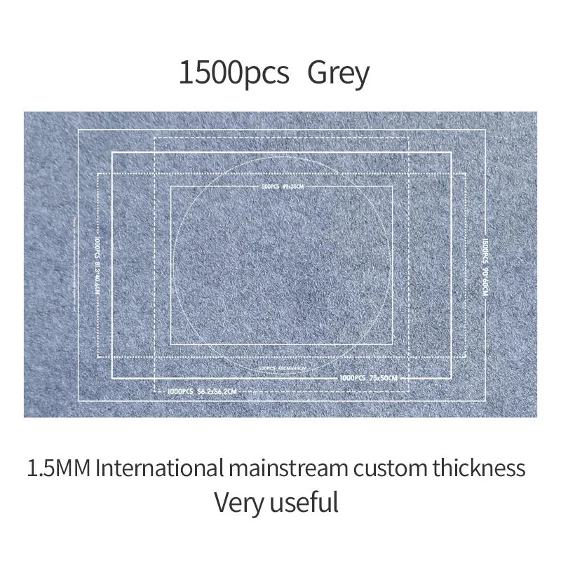 PuzzleMate™ Roll-Up Felt Mat – Portable Puzzle Storage for up to 3000 Pieces