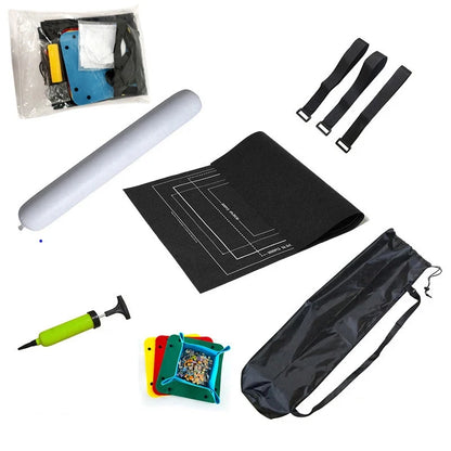 PuzzleMate™ Roll-Up Felt Mat – Portable Puzzle Storage for up to 3000 Pieces