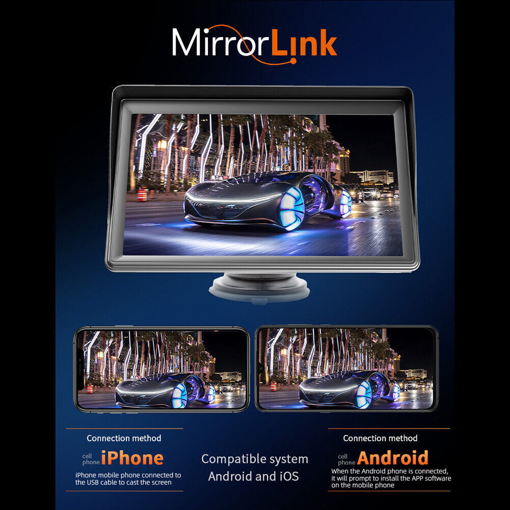 Apple Carplay and Android Auto Smart 7" screen