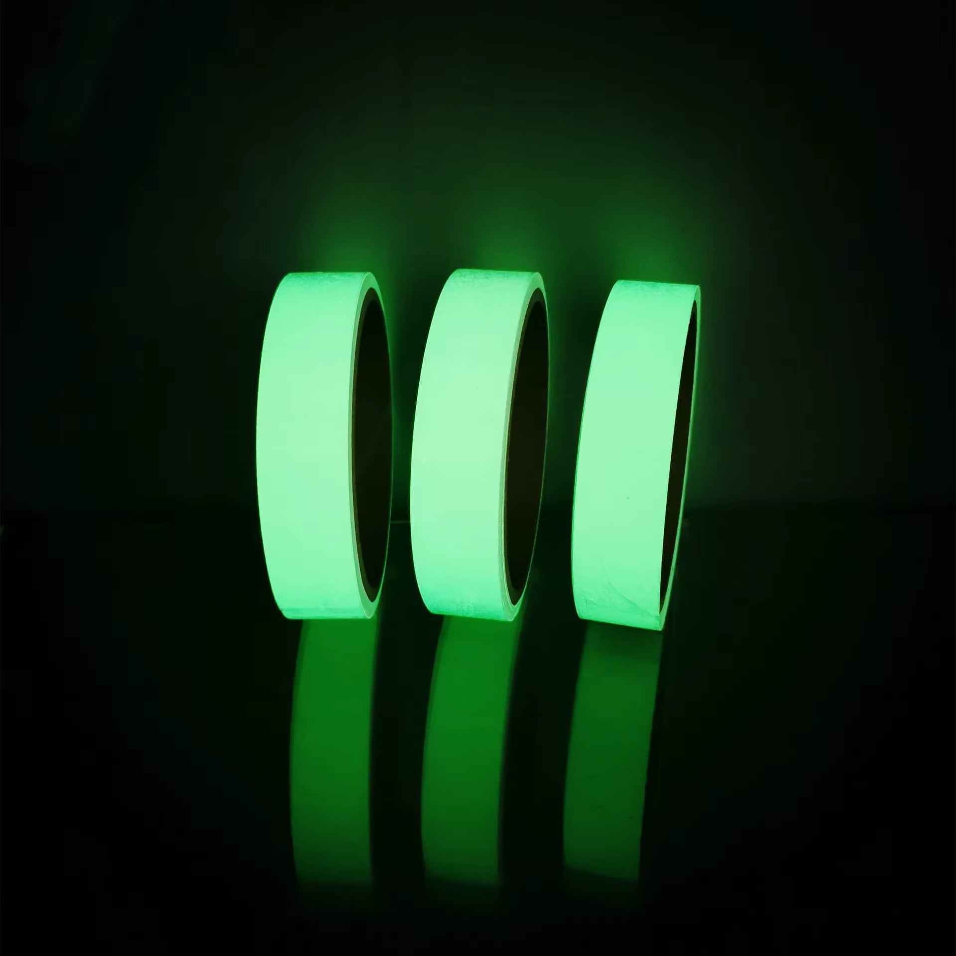 Luminous Fluorescent Night Self-Adhesive Glow in the Dark Sticker Tape Safety Security Home Decoration Warning Adhesive Tape