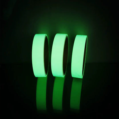 Luminous Fluorescent Night Self-Adhesive Glow in the Dark Sticker Tape Safety Security Home Decoration Warning Adhesive Tape