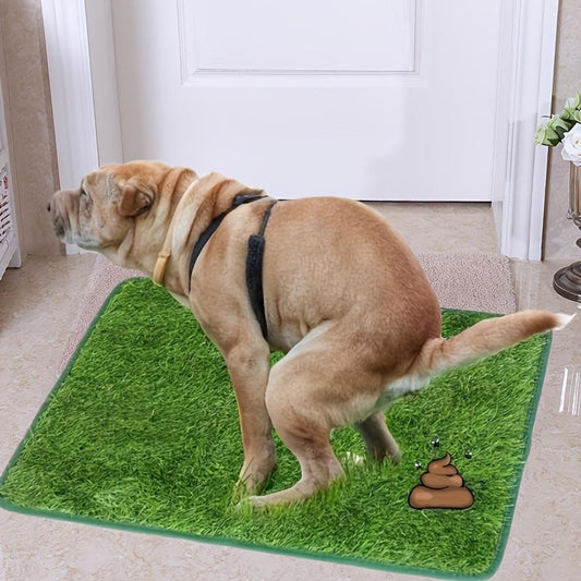 Ultimate Washable Dog Grass Mat - Reusable, Odor-Control Artificial Lawn for Pet Training, Easy-Clean Pee Pad Non-Slip Backing